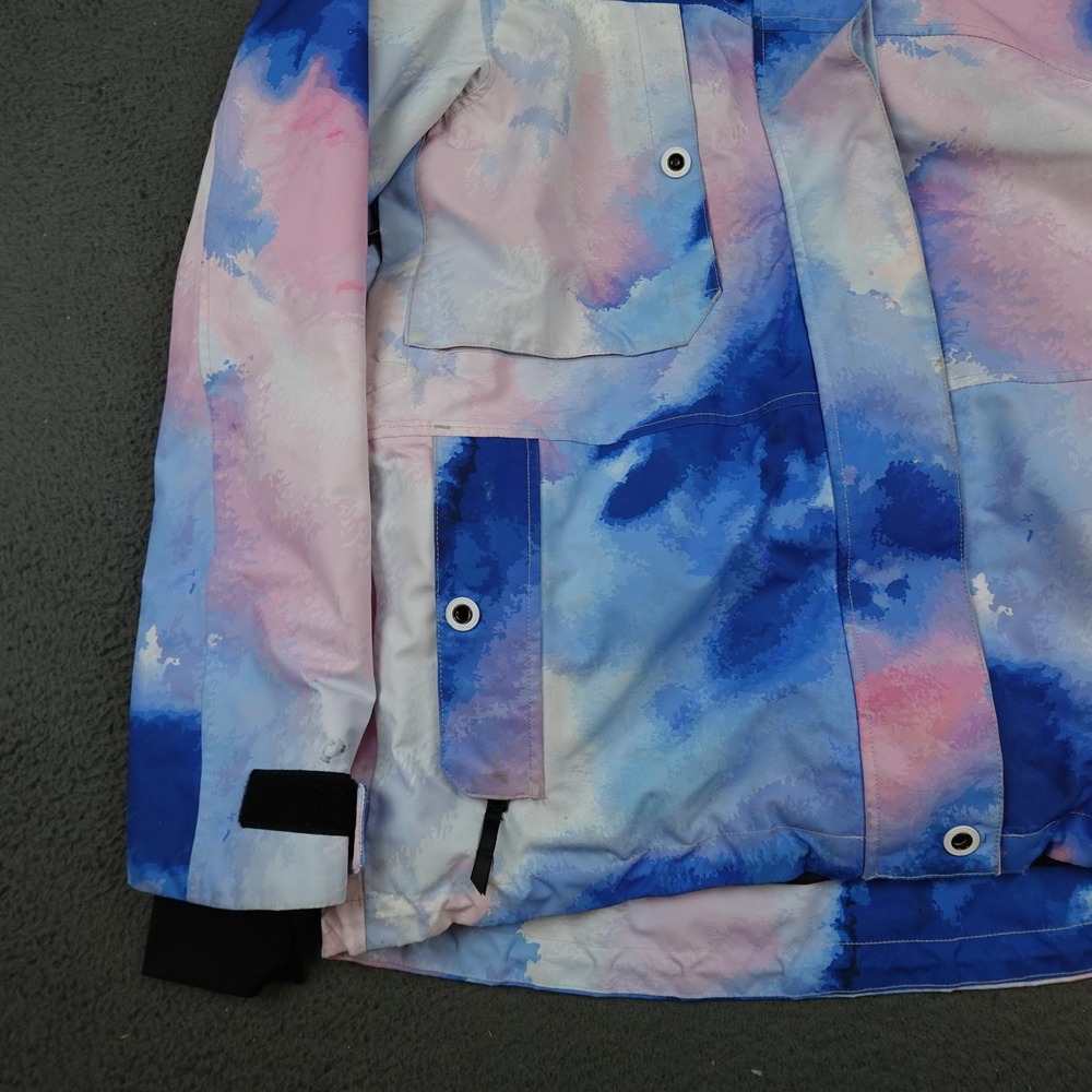 DOPE Blue and Pink Ski & Snowboard Jacket - Picture 3 of 14